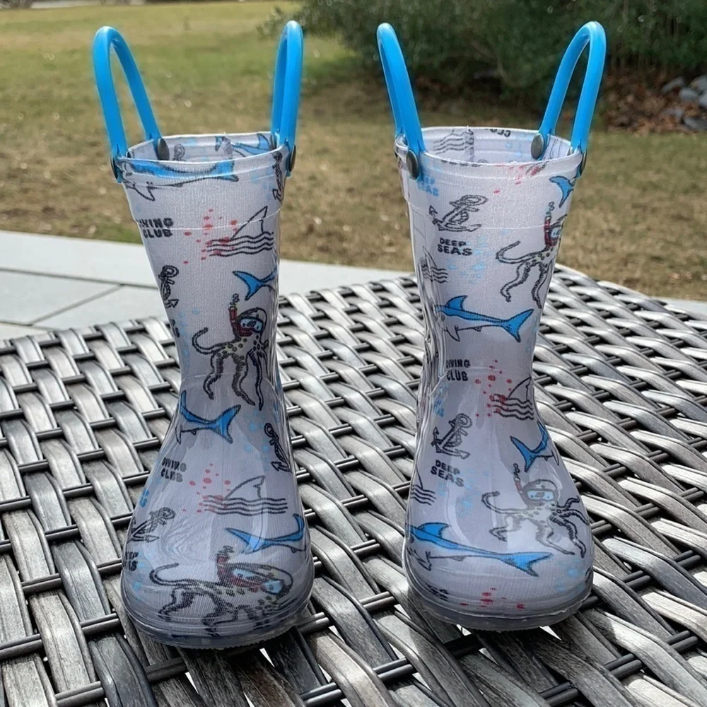 Zac & EVAN Toddler Rain Boots